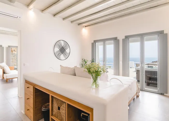 Vila Camelia 1 - Psarou View - Private Pool And Jacuzzi