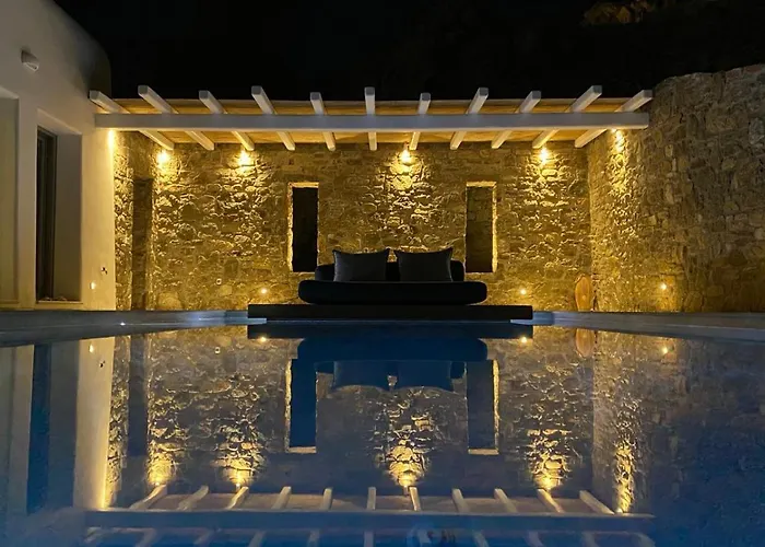 Vila Camelia 1 - Psarou View - Private Pool And Jacuzzi *