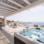 Camelia 1 - Psarou View - Private Pool And Jacuzzi Вилла *