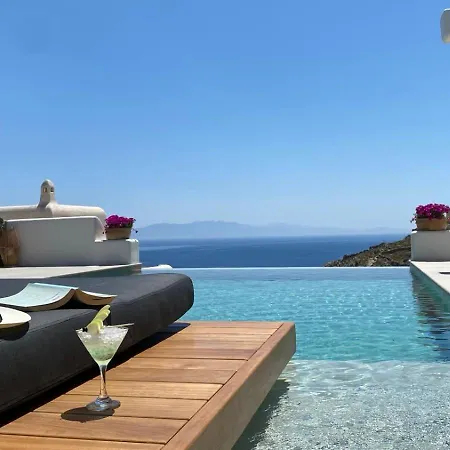 Camelia 1 - Psarou View - Private Pool And Jacuzzi Mykonos Town