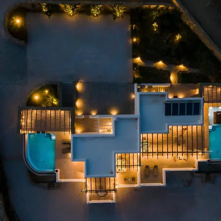 Villa Camelia 1 - Psarou View - Private Pool And Jacuzzi