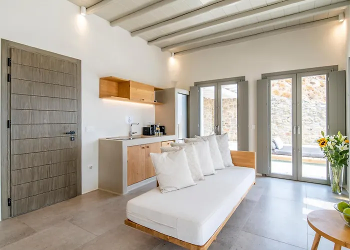 Camelia 1 - Psarou View - Private Pool And Jacuzzi Villa