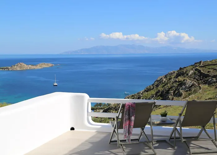 Camelia 1 - Psarou View - Private Pool And Jacuzzi * Ψαρού