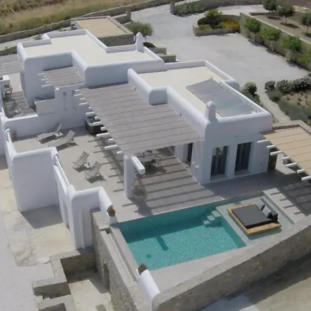 Villa Camelia 1 - 1Br - Private Pool & Jacuzzi - Sea View - Psarou, Nammos * Psarrou