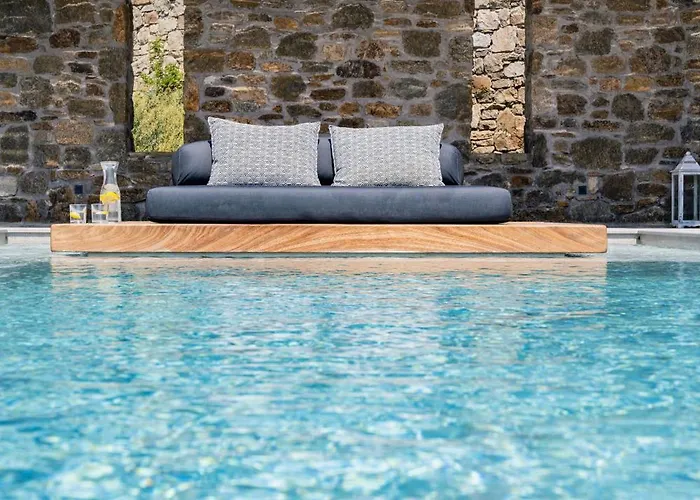 Camelia 1 - Psarou View - Private Pool And Jacuzzi